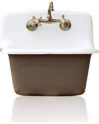 cast iron porcelain farm sink