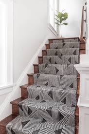 Black And White Stair Runner How To Install A Stair Runner In 2020 Beautiful Houses Interior Home Decor Black And White Stairs