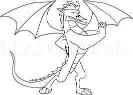 How To Draw American Dragon, Step By Step, Drawing Guide, By Dawn - Dragoart