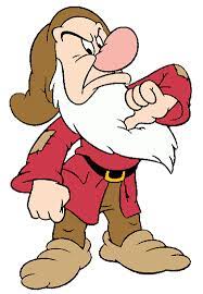 Grumpy Dwarf Clip Art Library