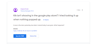 He's seen most of his rivals bought by facebook (whatsapp), or but they're also drawn to the fact they don't have to divulge their true identity; Kik Wasn T Kicked Out From Google Playstore Tcr