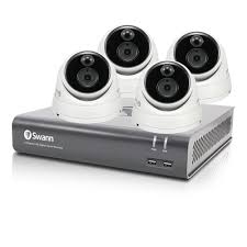 swann 2mp swdvk 84580v4d 1tb 4x dome cameras voice compatible cctv kit 8x4