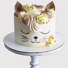 Preheat the oven to 350 degrees f (175 degrees c). Cute Cat Fondant Cake