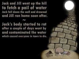 Jack And Jill Scary Poem Scary Website Scary Poems Jack And Jill Creepy Poems