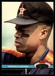 1991 Topps Stadium Club #494 Gerald Young Houston Astros