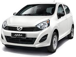 Skip the car rental counter. Perodua Axia
