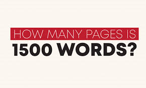 Click the icon to expand. How Many Pages Is 1500 Words Word Count Tool