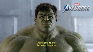 Please use the new reddit for the best viewing experience. Marvel S Avengers Superior Seminar Hulk Youtube