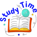 Study time Stickers - Free education Stickers