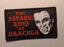 The Satanic Rites of Dracula (woven patch) – GOBLINHAUS