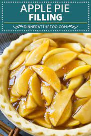 The apple filling is nothing out of the ordinary. Apple Pie Filling Dinner At The Zoo