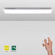 Led Panel Dimmbar 120x30 Decken Lampe Mit Indirekter Deckenbeleuchtung Farbtemperatur Mit Fernbedienung Einstellbar Warmwe Led Panel Led Beleuchtung Decke