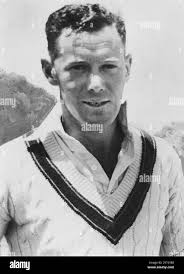 Bill brown cricket Black and White Stock Photos & Images
