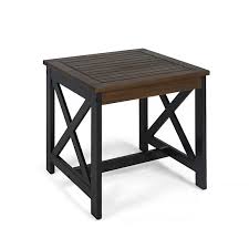 Looks great in your living room, great room, condo or bedroom. Buy Karen Beach Outdoor Farmhouse Acacia Wood End Table By Gdfstudio On Dot Bo