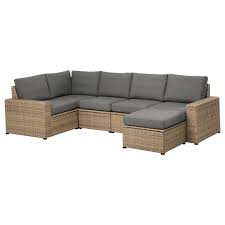 Solleron Ecksofa 4 1 Hocker Aussen Braun Dunkelgrau Jetzt Bestellen Unter Https Moebel Ladendirekt De Garten G Modulares Ecksofa Ikea Outdoor Outdoor Sofa