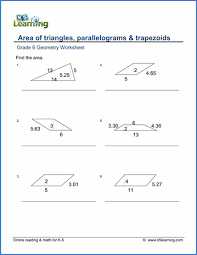 Grade 6 Geometry Worksheets Free Printable Free Math Worksheets Geometry Worksheets 6th Grade Worksheets
