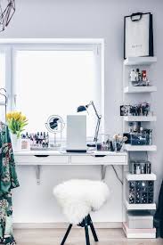 Schminkecke Beauty Aufbewahrung Schminksammlung Aufbewahrung Schmink Aufbewahrung Kosmetik Aufbewahrung Home Office Design Room Inspiration Bedroom Design