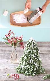 Best 1 Diy Snow Flocking To Make Beautiful Flocked Christmas Trees Branches Far Easy Winter Crafts Tabletop Christmas Tree Mason Jar Christmas Decorations