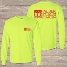 Men's work shirts famous brand work shirts for men such as the ones from red kap and dickies have become the industry standards are the most sought after products for workers everywhere. Construction Worker Special Workwear Custom Long Sleeve T Shirt G240 In 2021 Long Sleeve Tshirt Men Work Wear Work Shirts