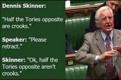 Image result for dennis skinner quote queen
