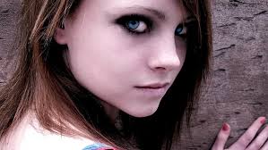 HD wallpaper: women closeup blue eyes jailbait faces emo girl toni pearce  1920x1080 People Eyes HD Art