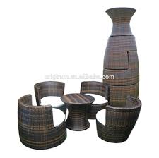 This intricately handwoven designed rattan bistro set features durable and uv resistant rattan construction. 088 Space Saving Stackable Oval Cocoon Shape Rattan Bistro Set Wicker Garden Art Furniture Buy Garden Art Furniture Bistro Set Rattan Bistro Chair Product On Alibaba Com