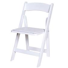 Wood folding chairs offer a classic, elegant look to any event. White Wooden Folding Chair Hire Indoor Outdoor Be Event Hire