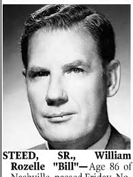 William Rozelle “Bill” Steed (1922-2008)