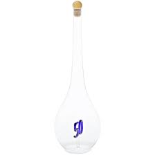 50th birthday gifts & ideas: Gift Bottle Glass Number 50 Anniversary 500ml Empty To Fill Yourself 41 50