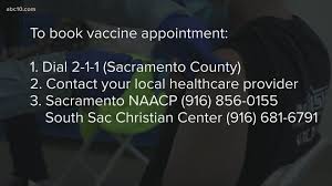 This is not a booking tool, and appointments are only offered if there are unused doses available. Tips For Booking Covid 19 Vaccinations In Northern California Abc10 Com