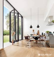 Mehr Raum Zum Wachsen Mit Der Glas Faltwand Von Solarlux Falttur Glas Faltwand Wohnen