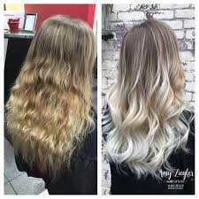 Platinum Blonde Balayage Ombre Transformation With Natural Root By Askforamy Blonde Balayage Platinum Blonde Balayage Blonde Ombre Balayage
