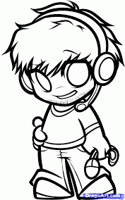 Each printable highlights a word that starts. Chibi Pewdipie Chibi Drawings Drawings Cool Coloring Pages