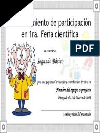 Maybe you would like to learn more about one of these? Diploma De Feria Cientifica