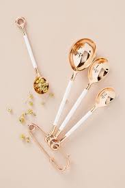 Delaney Measuring Spoons Set Of 4 In 2020 Kitchen Accessories Gorgeous Kitchens Spoon Set