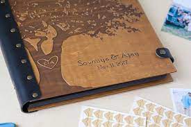 Family Tree Wedding Photo Album Wooden Album Wedding Gift For Etsy Wedding Photo Albums Wedding Photo Books Wedding Book