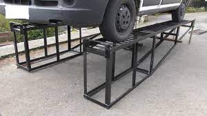 One important aspect to consider is height, as you want to be able to work underneath the car with enough space to move around. Heavy Duty Diy Car Ramps Youtube