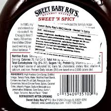 Buy Sweet Baby Rays Barbecue Sauce Sweet N Spicy 18 Oz Online In Hungary B002fr2ybe