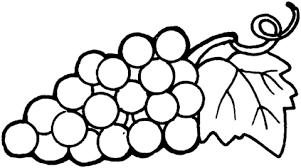 Dibujo Uvas Para Colorear