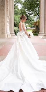 30 Simple Wedding Dresses For Elegant Brides Wedding Forward In 2020 Bow Wedding Dress Southern Wedding Dresses Wedding Dresses Simple