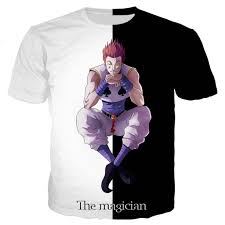 Hunter x hunter is packed with strange characters, and hisoka morow's among the strangest. Anime Hunter X Hunter Hisoka T Shirts Harajuku Tshirt Men Women T Shirts Fashion Summer Tops Hip Hop Tee Shirts Streetwear T Shirts Aliexpress