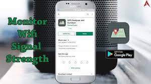 Free Wifi Analyzer And Surveyor App Monitors The Wifi Signal Strength Wifi Signal Wifi Monitor Wifi
