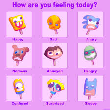 I Made A Character Popsicle Mood Chart Tweet Added By