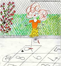 Disegno Gioco La Campana O Il Mondo Illustrazione Di Susanna Albini Illustration Sketching Drawing Bambino Illustrazione Disegni Disegni Bambini
