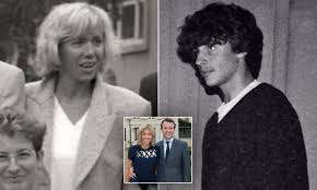 The french president's early literary attempt inspired by romance with his teacher, later to become his wife, a new brigitte macron biography claims. Brigitte Macron Almost Didn T Marry Her 15 Year Old Schoolboy Lover Daily Mail Online