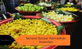 Jadwal imsak tersebut meliputi informasi waktu salat, imsak, dan buka puasa ramadan 2019. Senarai Bazar Ramadhan Kelantan 2021 Lokasi Popular Tumpuan