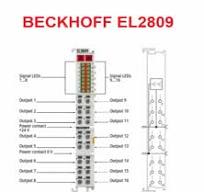 Beckhoff Terminal Blocks EtherCat Terminal - 16-Channel Digital Output  Module | Used Beckhoff EL2809