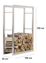 Kaminholzstander Keri Edelstahl Kaminholzregal Kaminholzhalter Brennholzregal Kaminholzregal Brennholzregal Into The Woods