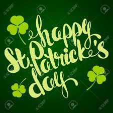 Pero, para saber por qué el día de san patricio 2019 se celebra en 17 de marzo, hemos de marcharnos hacia el pasado, concretamente unos 1500 como su propio nombre indica, san patricio fue un santo cristiano que, en realidad, se llamaba maewy succat. Saludo Del Dia De San Patricio Letras Feliz Dia De San Patricio Ilustracion Ilustraciones Vectoriales Clip Art Vectorizado Libre De Derechos Image 72847677
