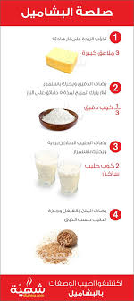 Bechamel Instructographic Howto Shahiya Com Stepbystep Shahiya Com شهية Com شهية Com شهية Cooking Recipes Desserts Arabic Food Food Receipes